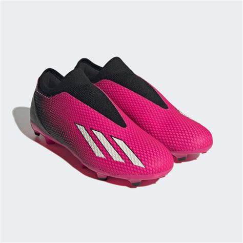 Adidas pink soccer shoes